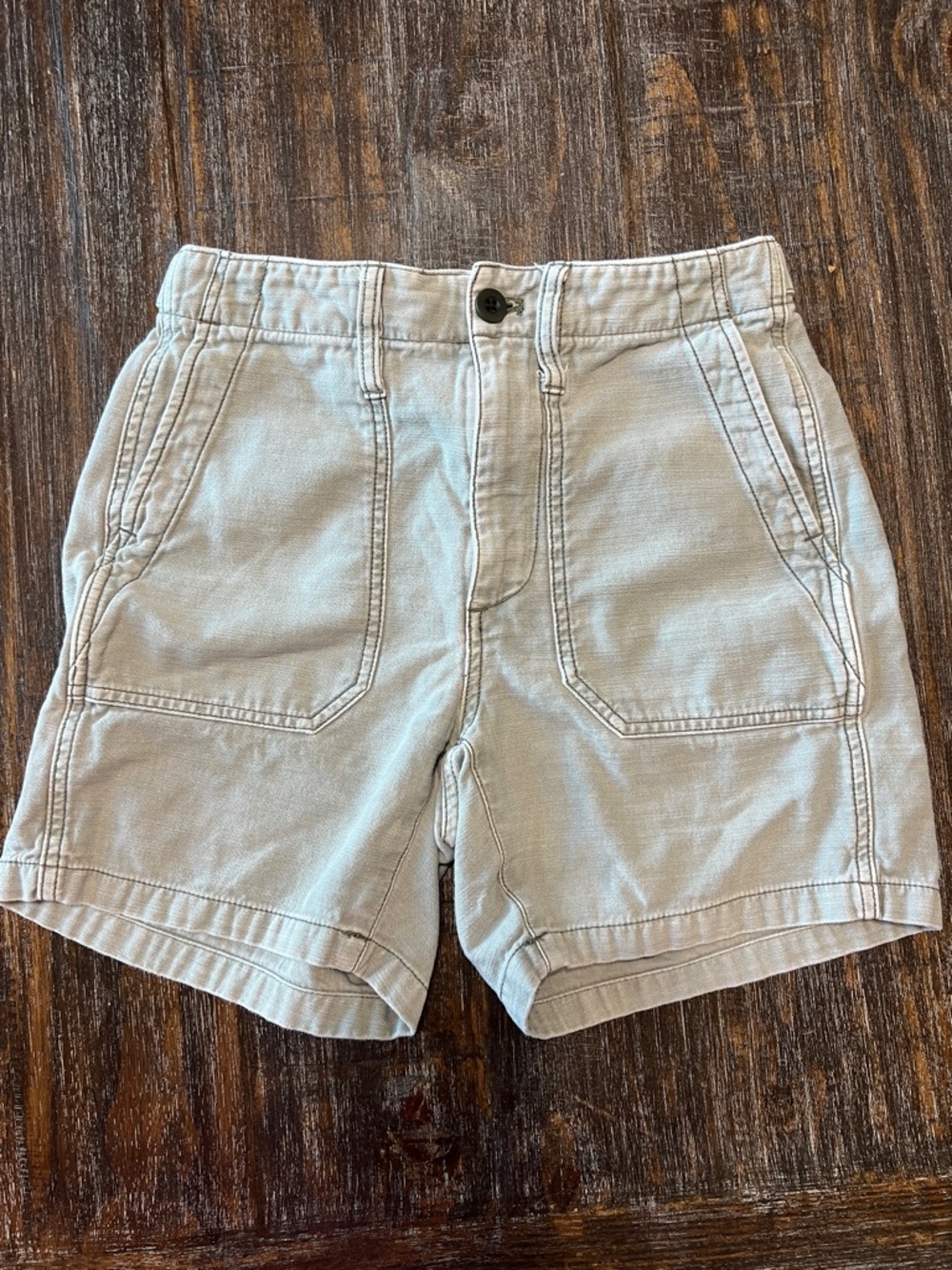 Madewell Light Beige Utility Shorts